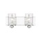 Z-Lite Beckett 2 Light Vanity, Chrome And Clear Seedy 492-2V-CH - alternate 4